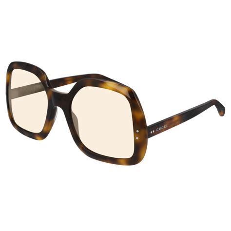 gucci - gg0625s men sunglasses - havana brown|gucci overzi sunglasses.